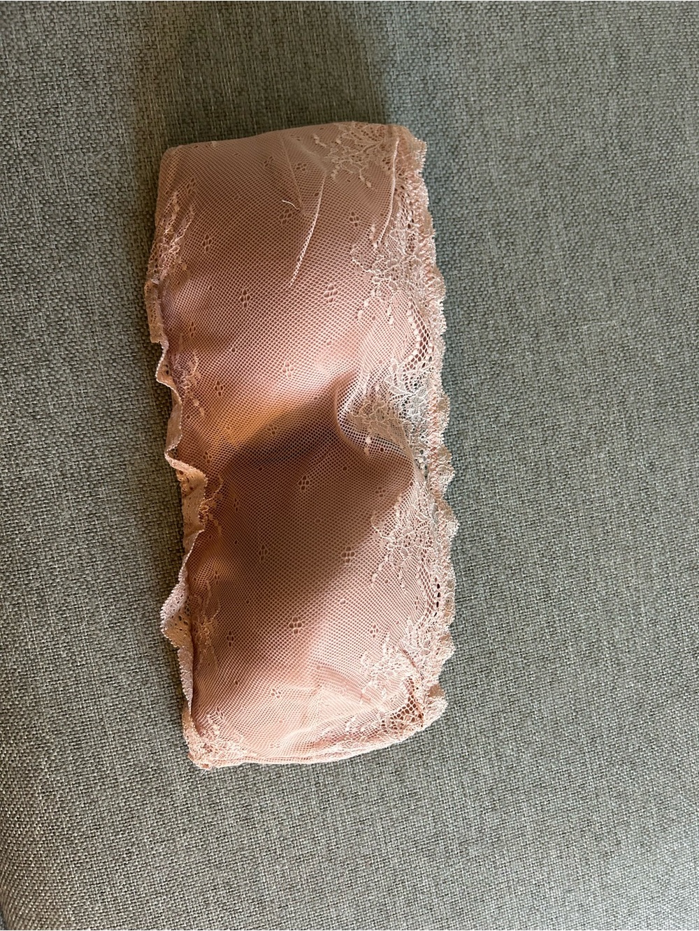 SPANX Blush Lace Strapless Bandeau